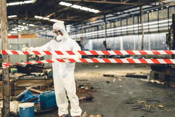 Professional Biohazard technician working in Canterbury, NH